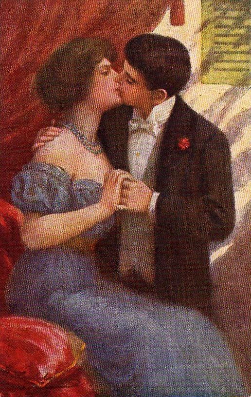 Lovers II, c.1907 by Giovanni Caldana